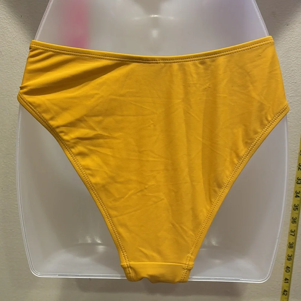 SHEKINI Yellow Bikini Set - Picture 3 of 6